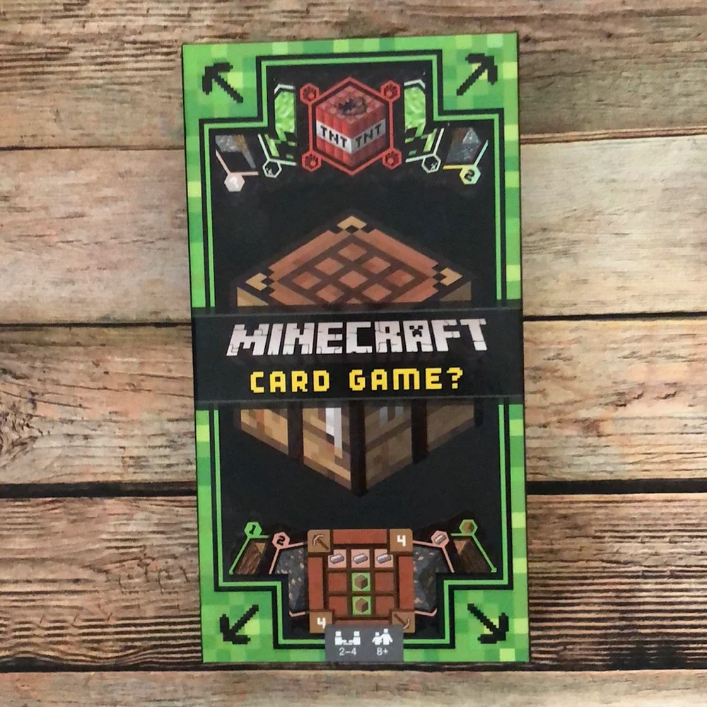 New Minecraft Card Game | Mojang | 2-4 Players | Family Fun